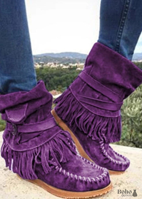 Boho Women's Flat Boot